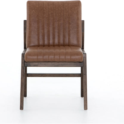 Alice Dining Chair by Four Hands. Made from top grain leather, solid beech in a modern style.