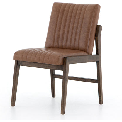 Alice Dining Chair by Four Hands. Made from top grain leather, solid beech in a modern style.