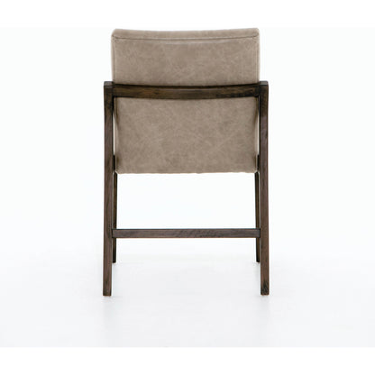 Alice Dining Chair by Four Hands. Made from top grain leather, solid beech in a modern style.