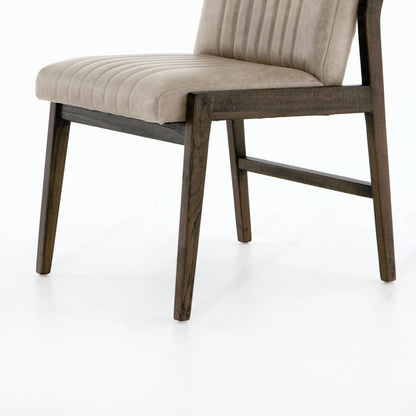 Alice Dining Chair by Four Hands. Made from top grain leather, solid beech in a modern style.
