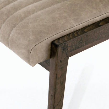 Alice Dining Chair by Four Hands. Made from top grain leather, solid beech in a modern style.