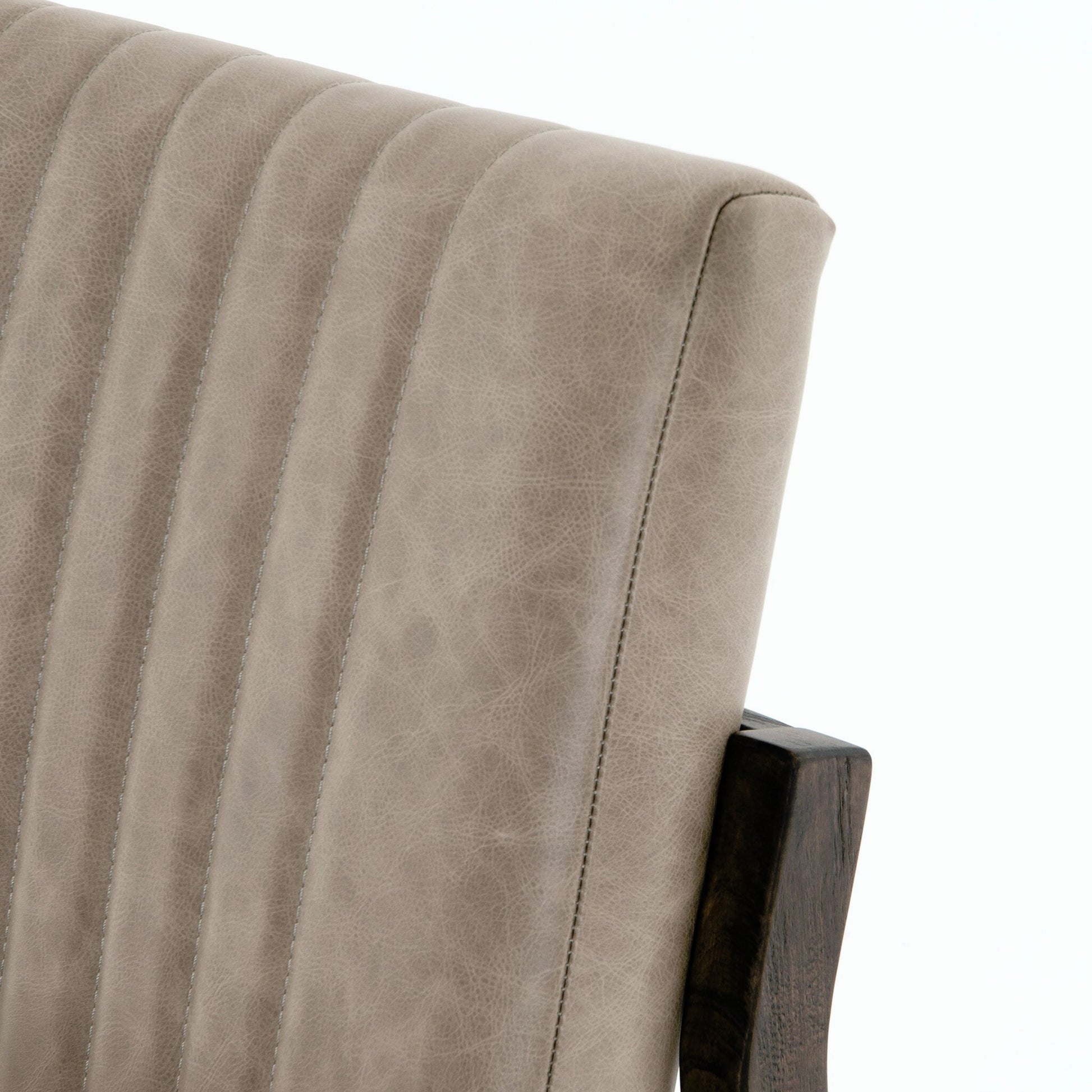 Alice Dining Chair by Four Hands. Made from top grain leather, solid beech in a modern style.