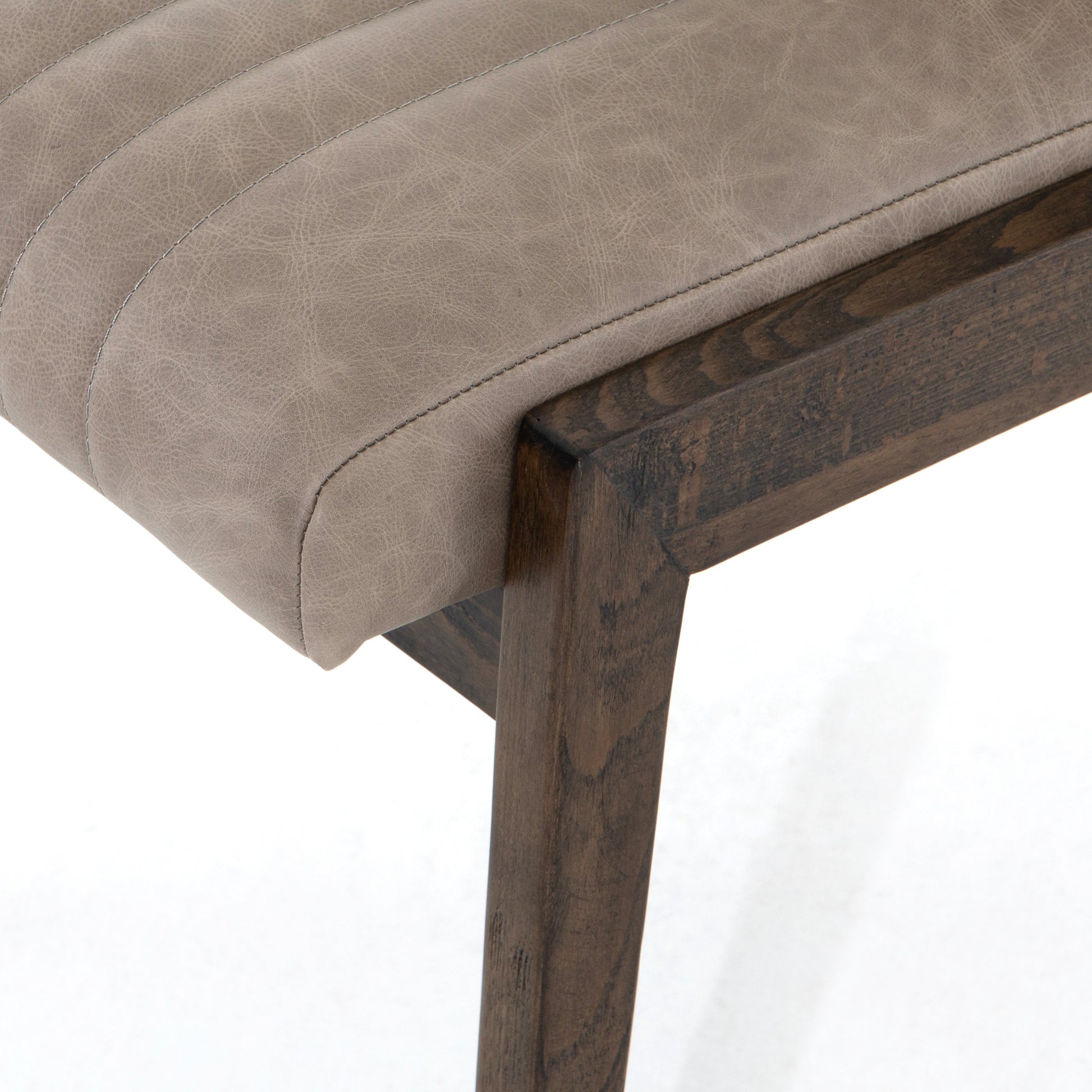 Alice Dining Chair by Four Hands. Made from top grain leather, solid beech in a modern style.