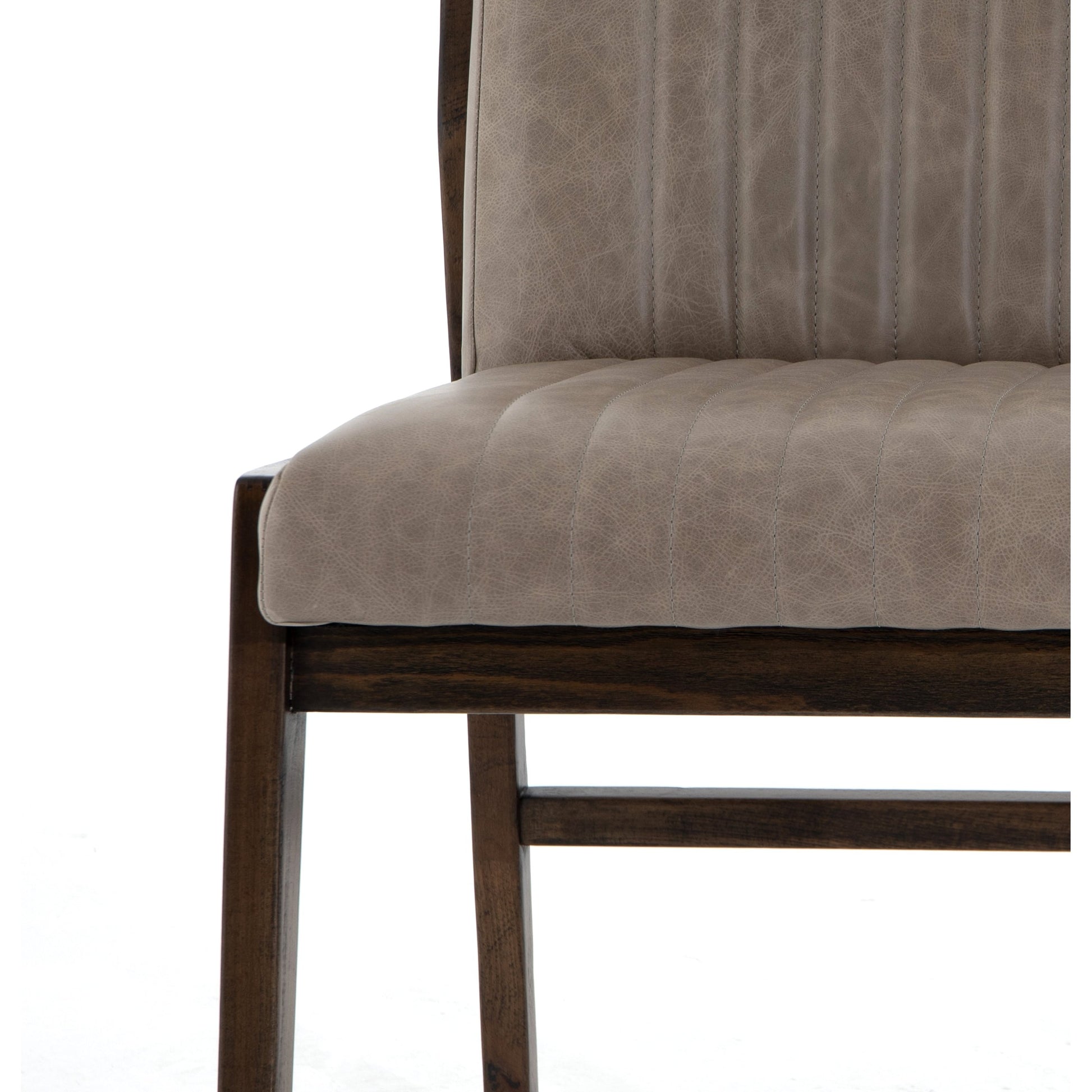 Alice Dining Chair by Four Hands. Made from top grain leather, solid beech in a modern style.