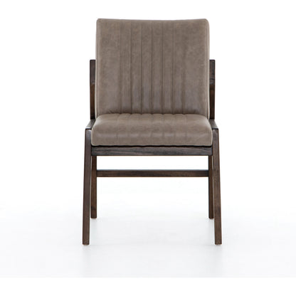 Alice Dining Chair by Four Hands. Made from top grain leather, solid beech in a modern style.