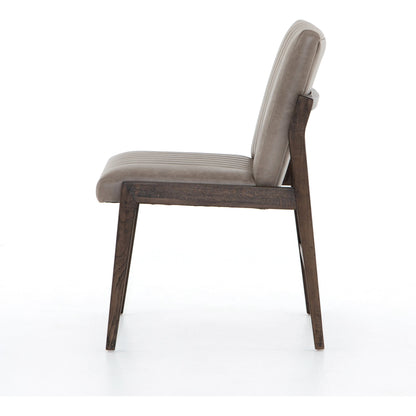 Alice Dining Chair by Four Hands. Made from top grain leather, solid beech in a modern style.