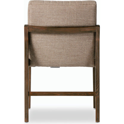 Alice Dining Chair by Four Hands. Made from top grain leather, solid beech in a modern style.
