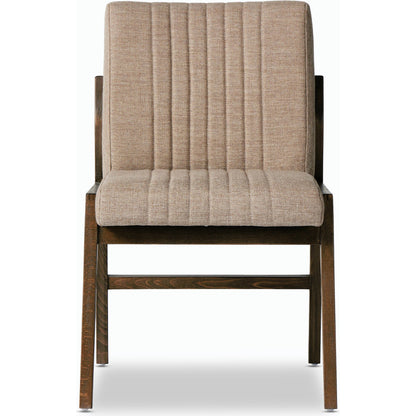 Alice Dining Chair by Four Hands. Made from top grain leather, solid beech in a modern style.