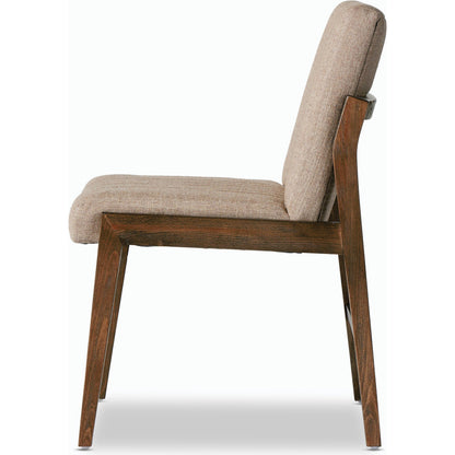 Alice Dining Chair by Four Hands. Made from top grain leather, solid beech in a modern style.