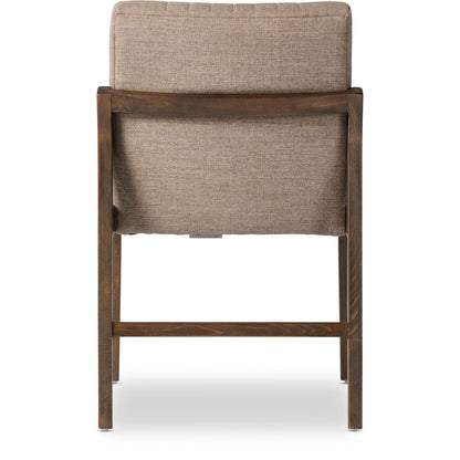 Alice Dining Chair by Four Hands. Made from top grain leather, solid beech in a modern style.