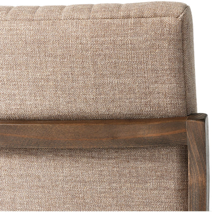 Alice Dining Chair by Four Hands. Made from top grain leather, solid beech in a modern style.