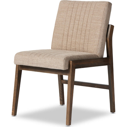 Alice Dining Chair by Four Hands. Made from top grain leather, solid beech in a modern style.