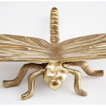 Fluttering Token 1 by Cyan Design in gold. Made from aluminum in a eclectic & global style.