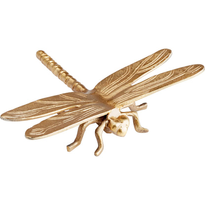 Fluttering Token 1 by Cyan Design in gold. Made from aluminum in a eclectic & global style.