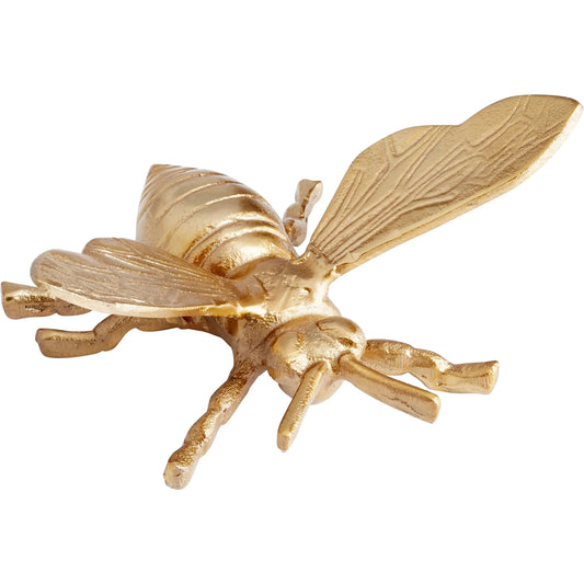 Fluttering Token 2 by Cyan Design in gold. Made from aluminum in a eclectic & global style.