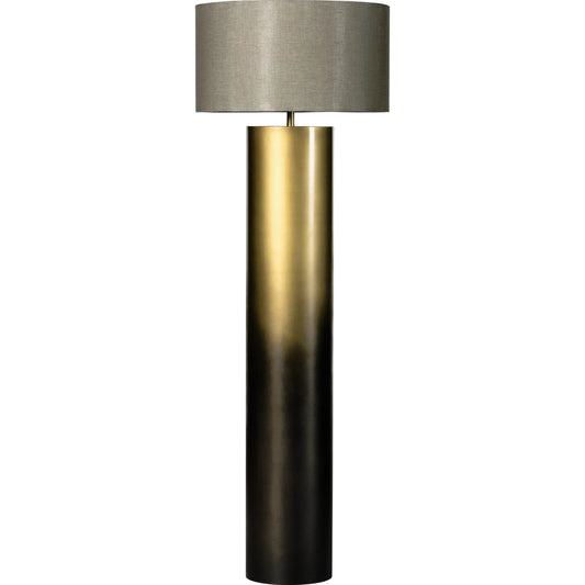 Cameron Floor Lamp by Four Hands. Made from iron, 60% polyester, 40% viscose (rayon), thermoplastic in a eclectic & global style.