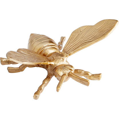 Fluttering Token 2 by Cyan Design in gold. Made from aluminum in a eclectic & global style.