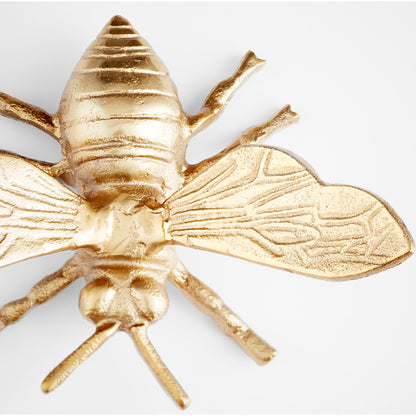 Fluttering Token 2 by Cyan Design in gold. Made from aluminum in a eclectic & global style.