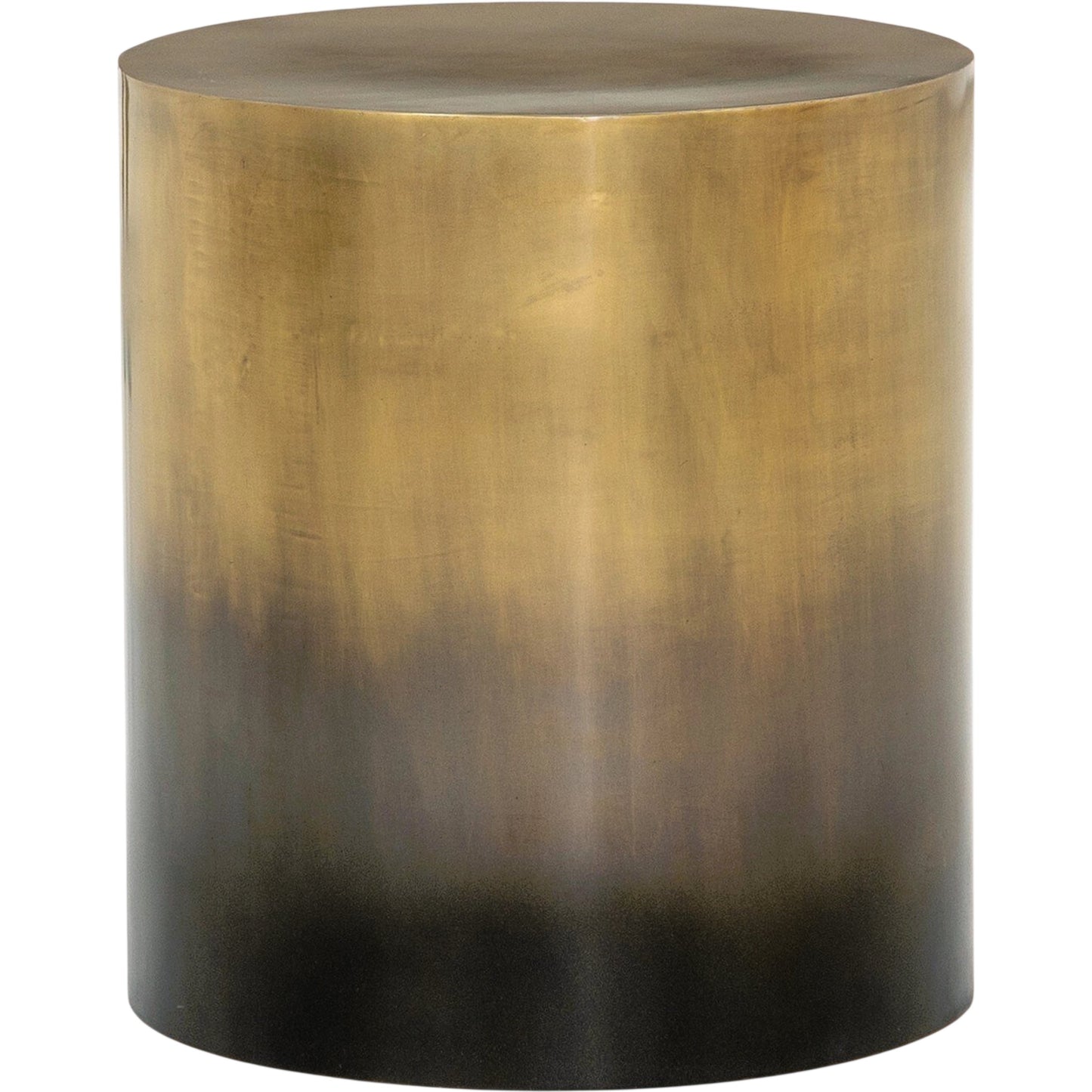 011 SR-368913 | Primary Silo | Cameron Ombre End Table by Four Hands in ombre antique brass. Made from iron in a eclectic & global style.