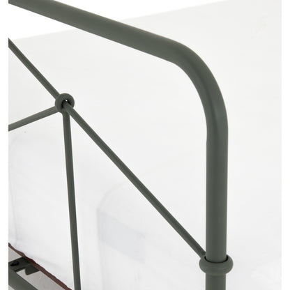 Casey Bed by Four Hands in sanblasted vintage black. Made from iron in a cottage & farmhouse style.