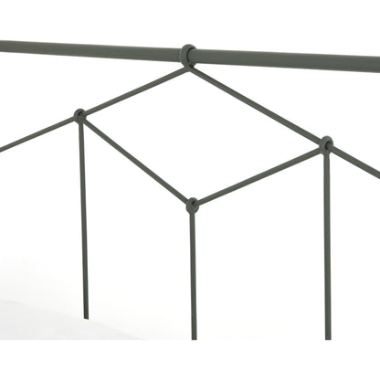 Casey Bed by Four Hands in sanblasted vintage black. Made from iron in a cottage & farmhouse style.