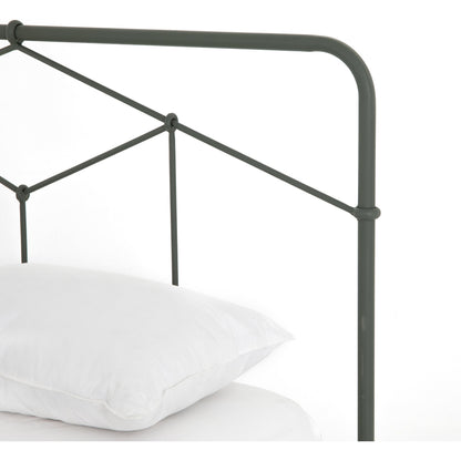Casey Bed by Four Hands in sanblasted vintage black. Made from iron in a cottage & farmhouse style.