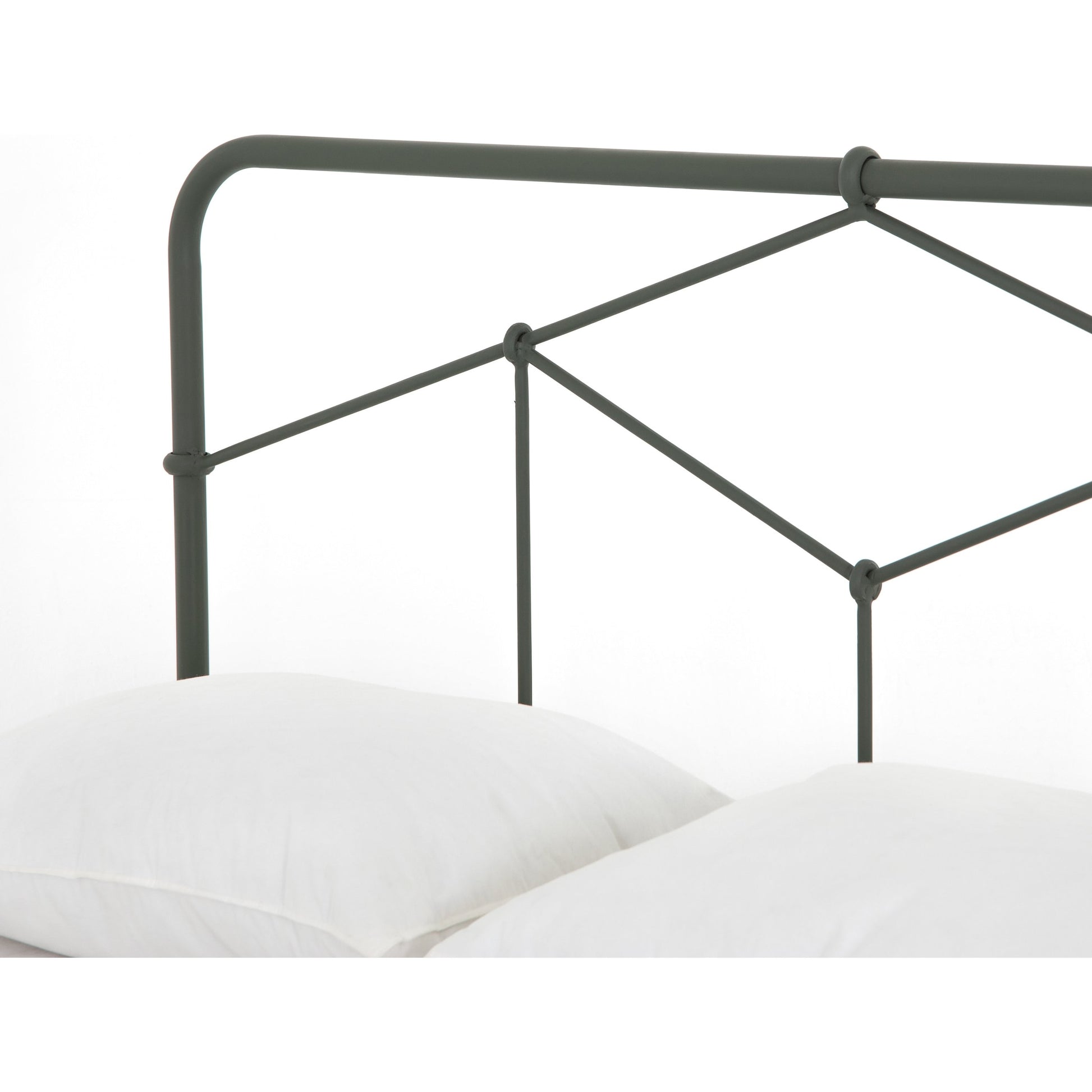 Casey Bed by Four Hands in sanblasted vintage black. Made from iron in a cottage & farmhouse style.