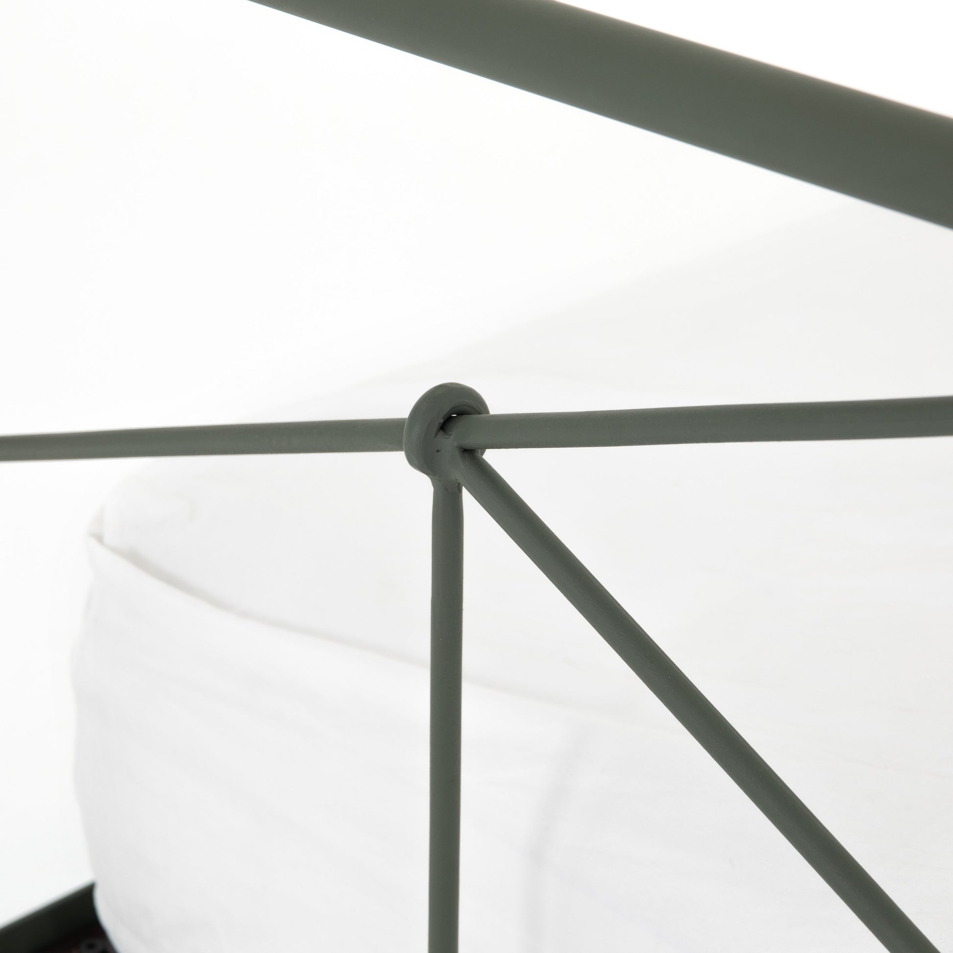 Casey Bed by Four Hands in sanblasted vintage black. Made from iron in a cottage & farmhouse style.