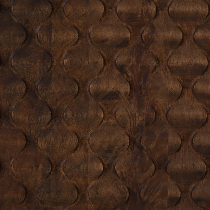 Rio Sideboard by Four Hands in round cut white wash, antique brass, white wash mango. Made from solid mango, iron in a eclectic & global style.