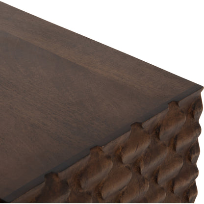 Rio Sideboard by Four Hands in round cut white wash, antique brass, white wash mango. Made from solid mango, iron in a eclectic & global style.