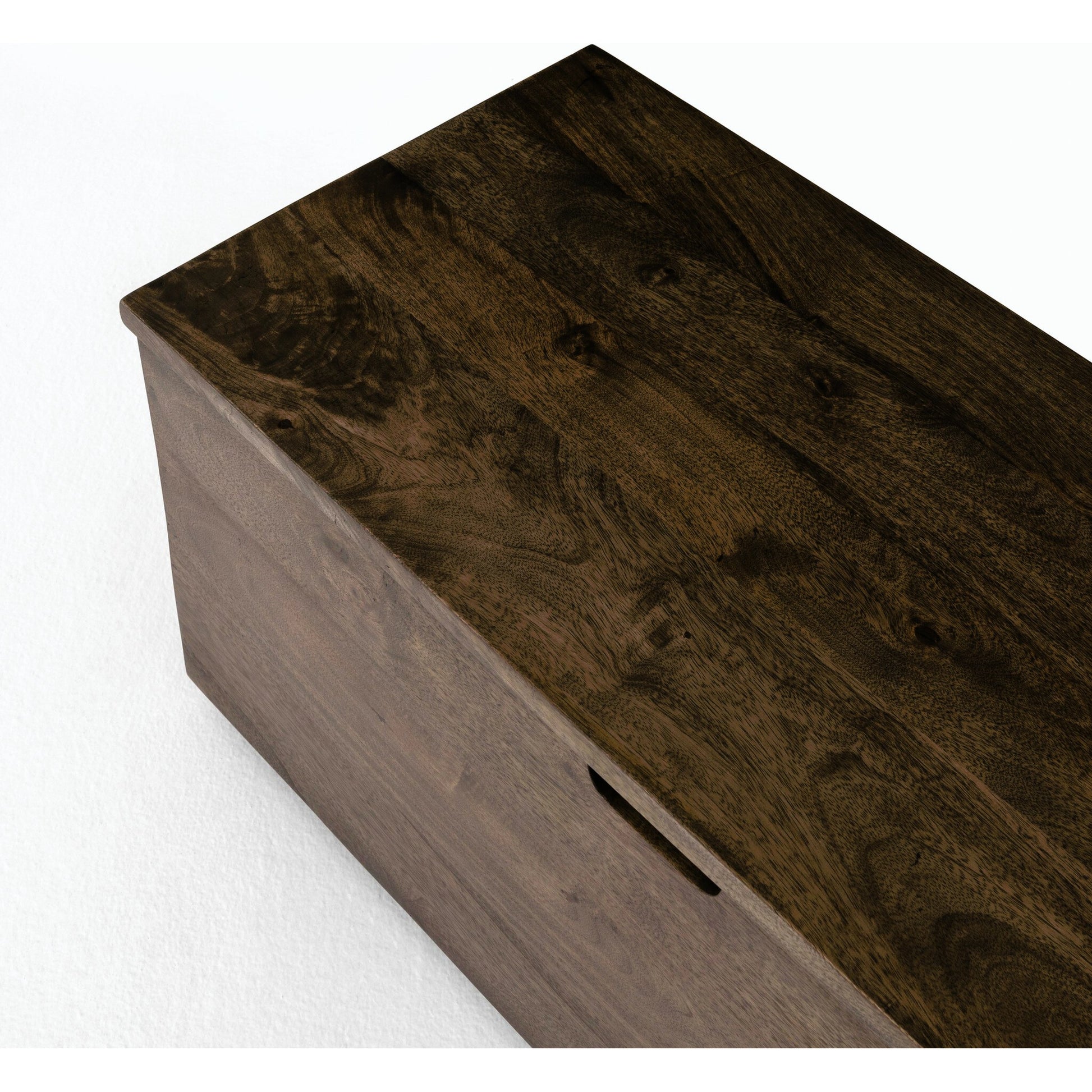 Duncan Trunk by Four Hands. Made from solid mango in a rustic style.