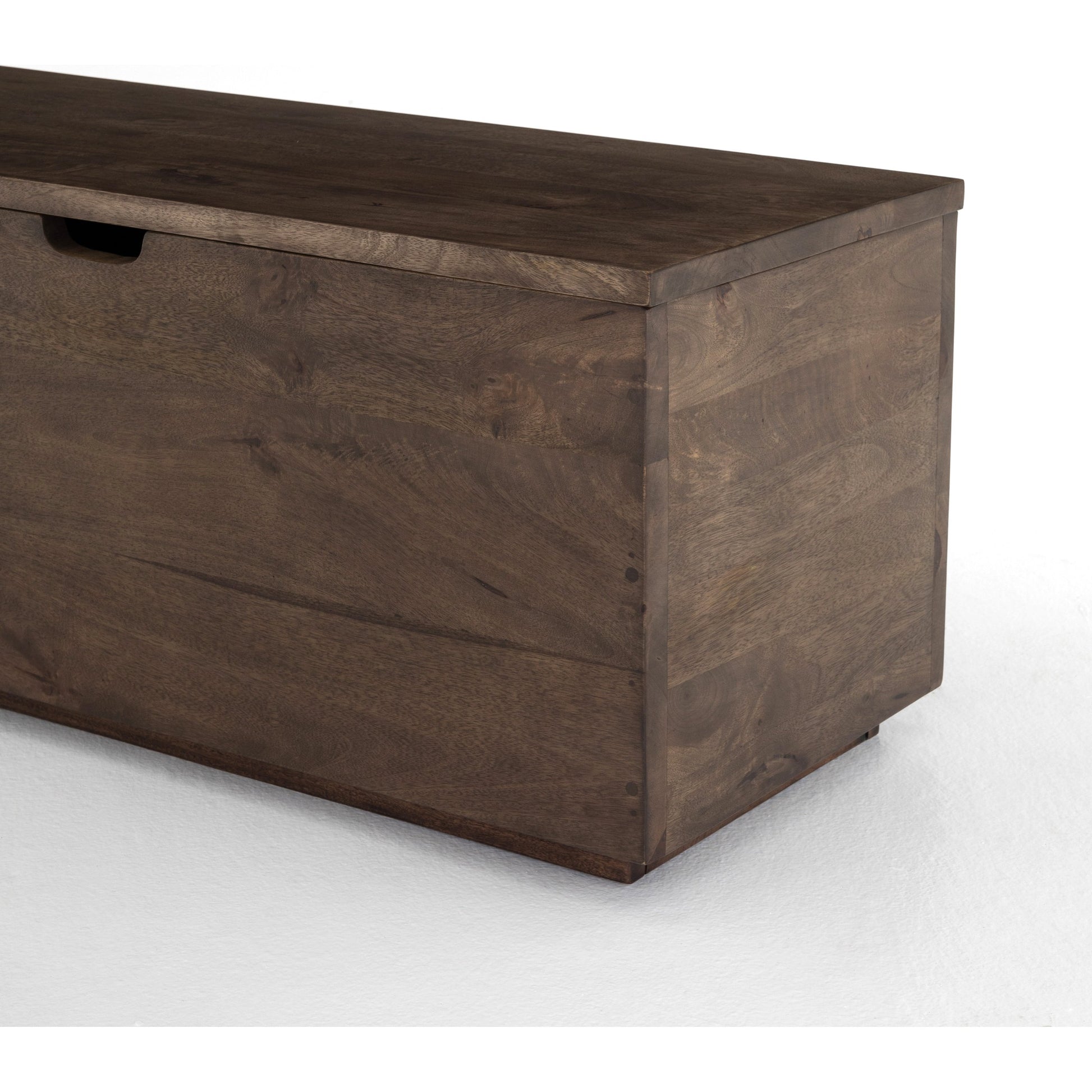Duncan Trunk by Four Hands. Made from solid mango in a rustic style.
