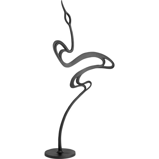 Vello Sculpture by Cyan Design in matte black. Made from aluminum in a eclectic & global style.