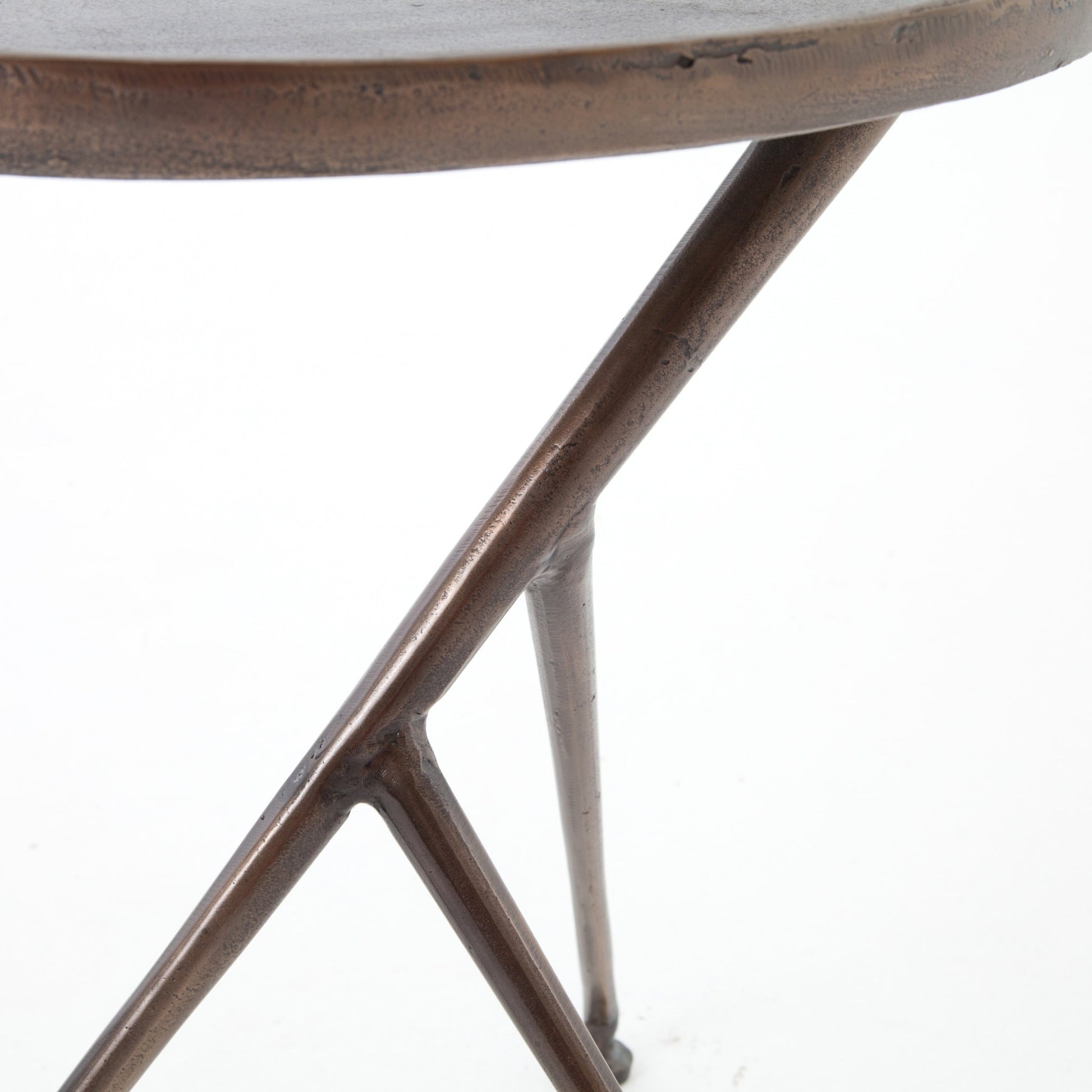 Schmidt Accent Table by Four Hands. Made from aluminum in a modern style.