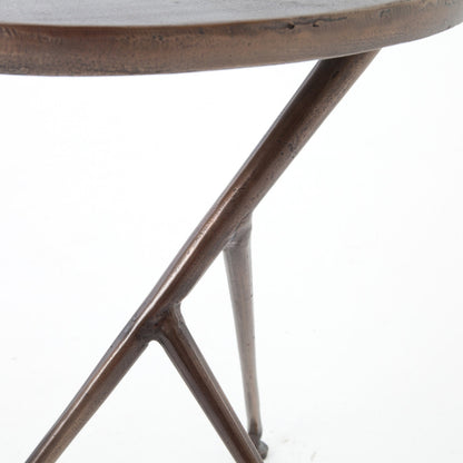 Schmidt Accent Table by Four Hands. Made from aluminum in a modern style.