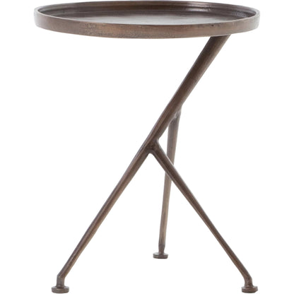 Schmidt Accent Table by Four Hands. Made from aluminum in a modern style.