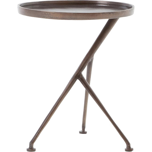 Schmidt Accent Table by Four Hands. Made from aluminum in a modern style.