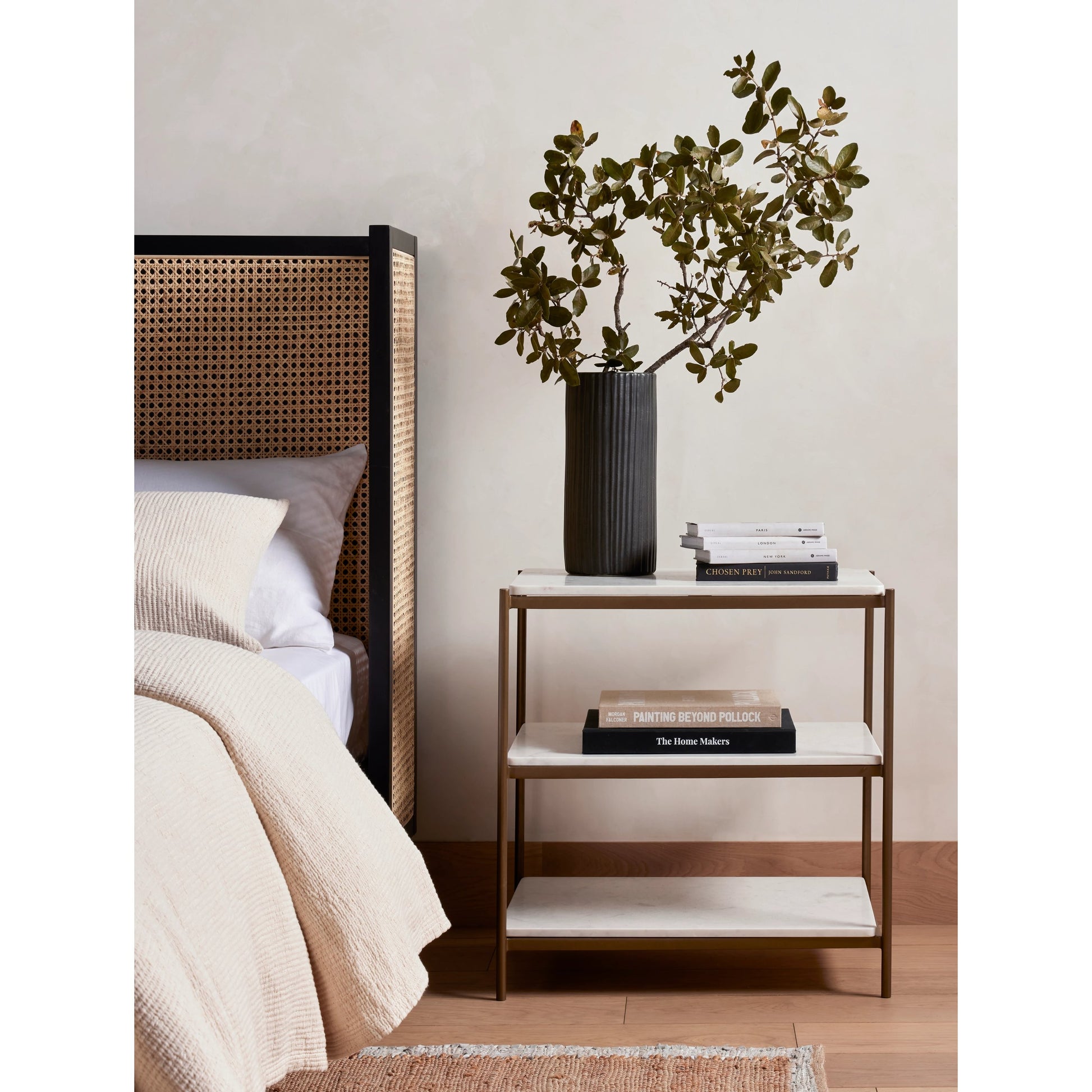 Felix Nightstand by Four Hands. Made from unique in a transitional style.