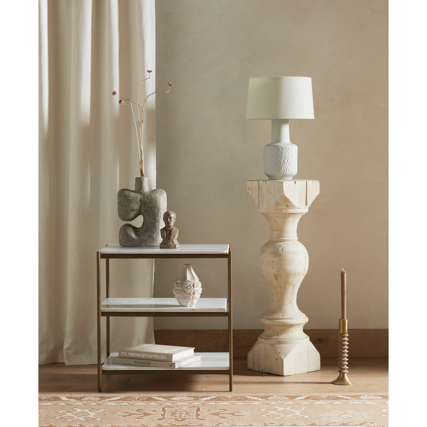 035 SI-1797453 | Lifestyle | Felix Nightstand by Four Hands. Made from unique in a transitional style.