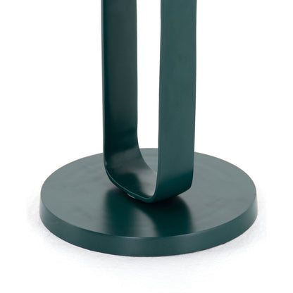Douglas End Table by Four Hands. Made from aluminum, engineered hardwood in a modern style.