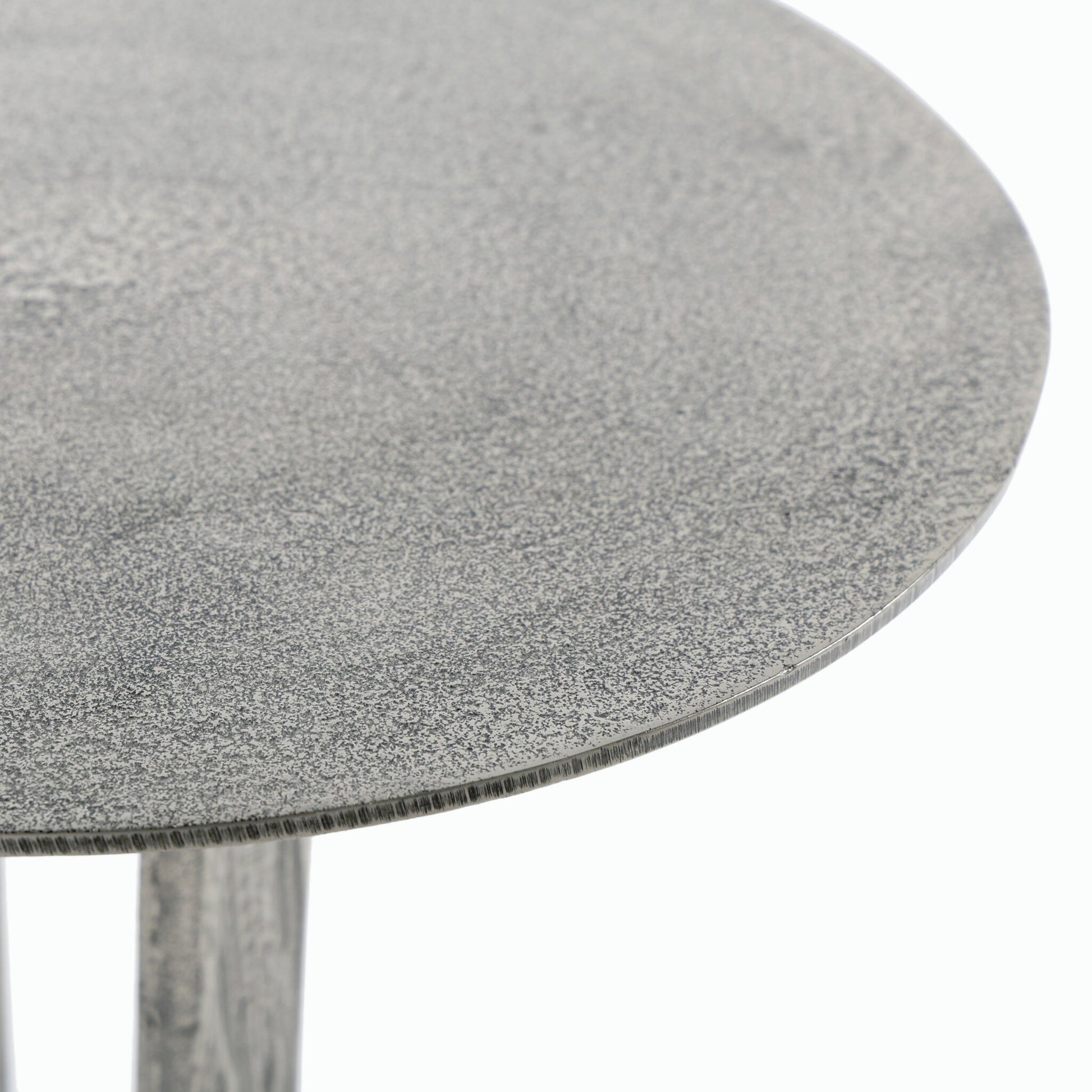 Douglas End Table by Four Hands. Made from aluminum, engineered hardwood in a modern style.