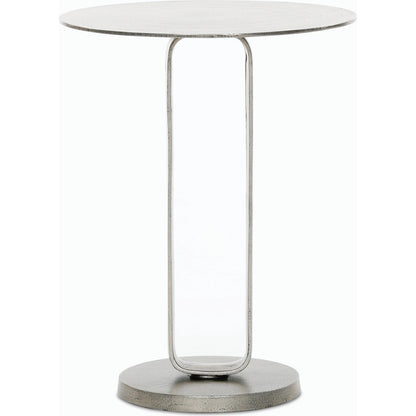 Douglas End Table by Four Hands. Made from aluminum, engineered hardwood in a modern style.