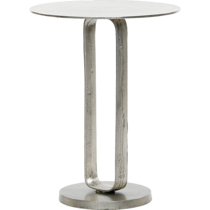 Douglas End Table by Four Hands. Made from aluminum, engineered hardwood in a modern style.