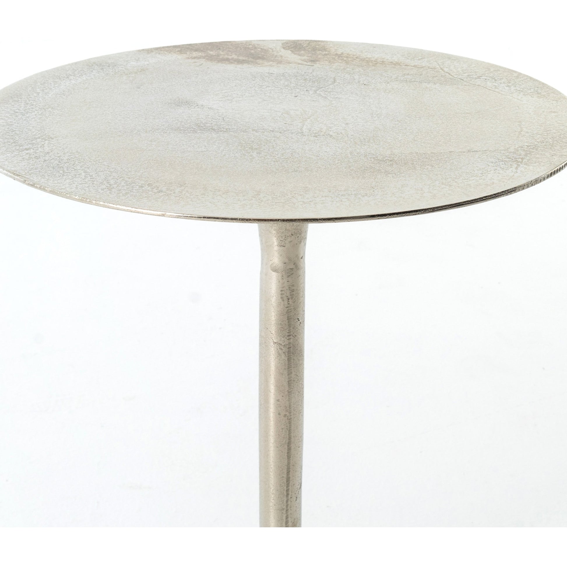 Tulip Side Table by Four Hands. Made from aluminum in a modern style.