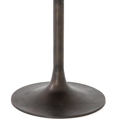 Simone Bistro Table by Four Hands. Made from aluminum in a modern style.