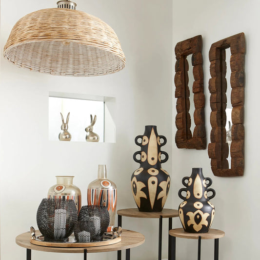 Arroyo Bottle Vase by Cyan Design in brown - bronze - rust. Made from glass in a eclectic & global style.