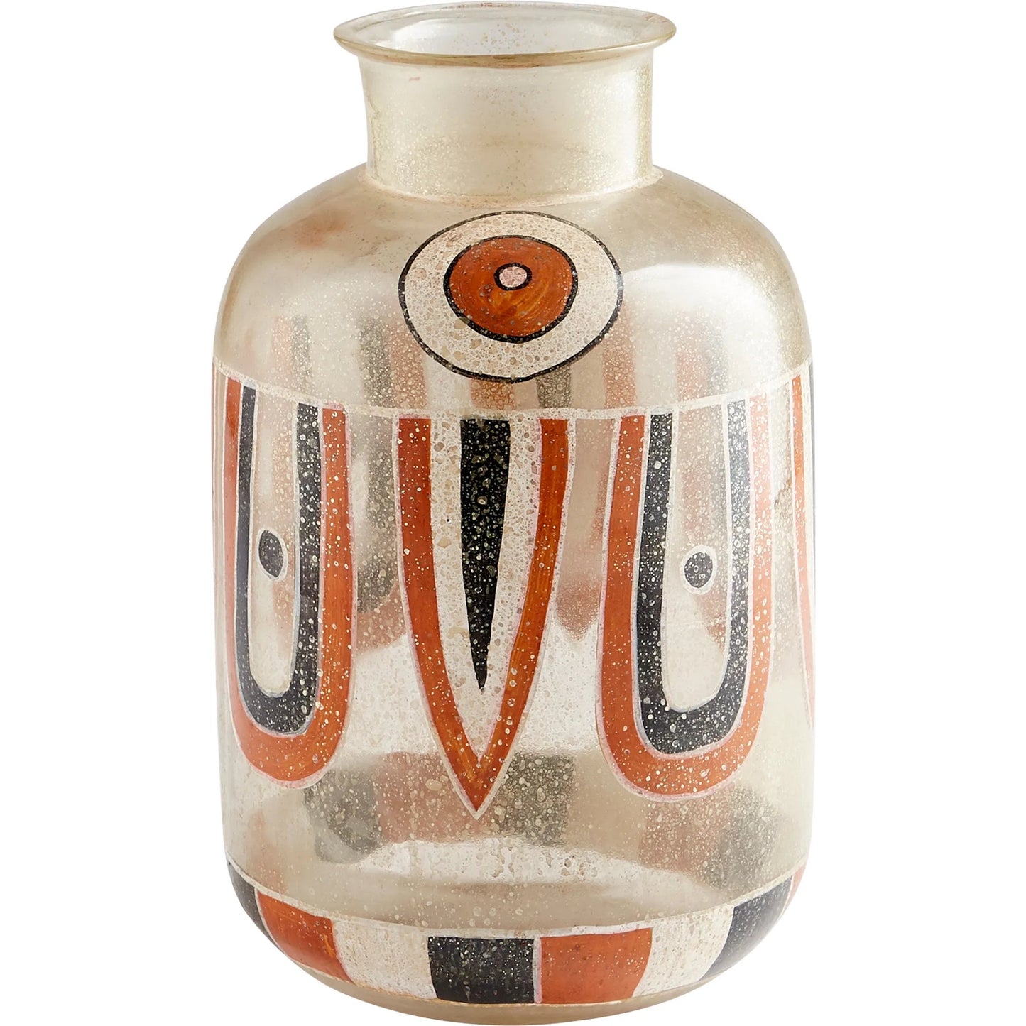 001 SR-778325 | Primary Silo | Arroyo Jar by Cyan Design in brown - bronze - rust. Made from glass in a eclectic & global style.