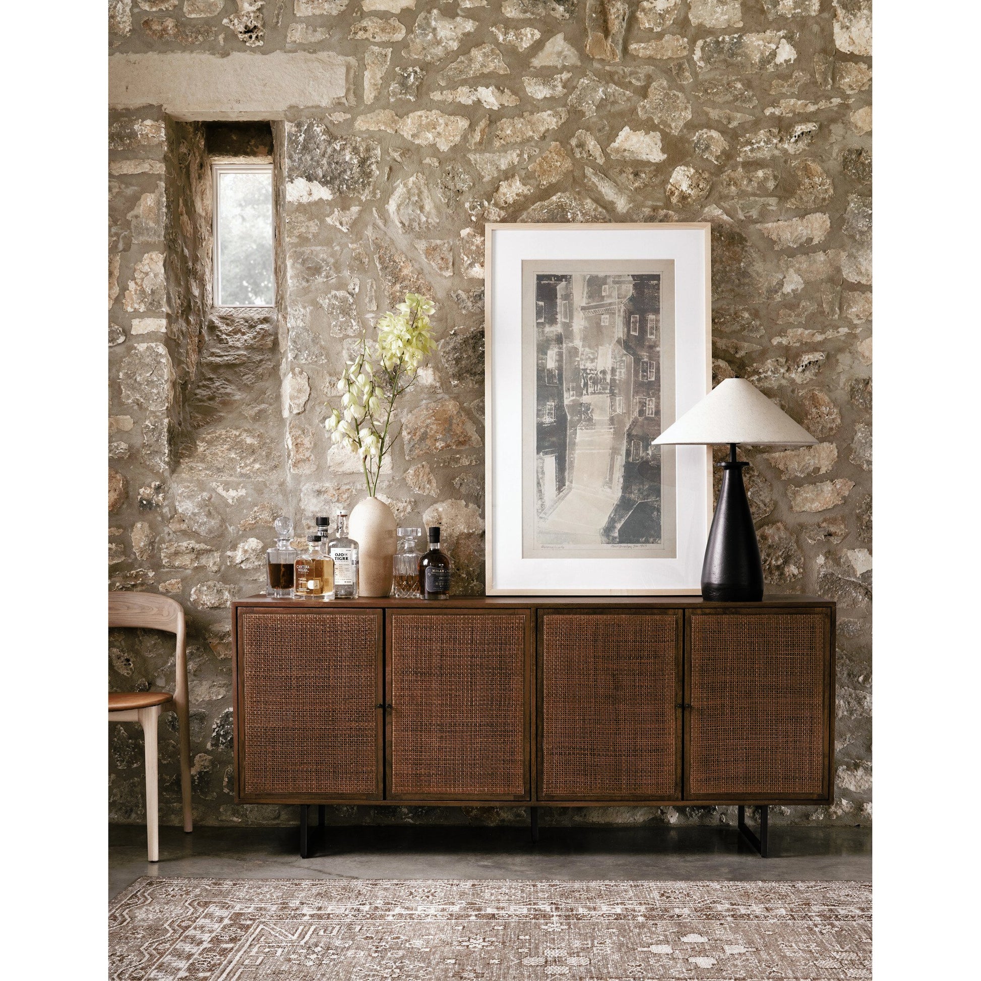 Carmel Sideboard by Four Hands. Made from unique in a coastal style.