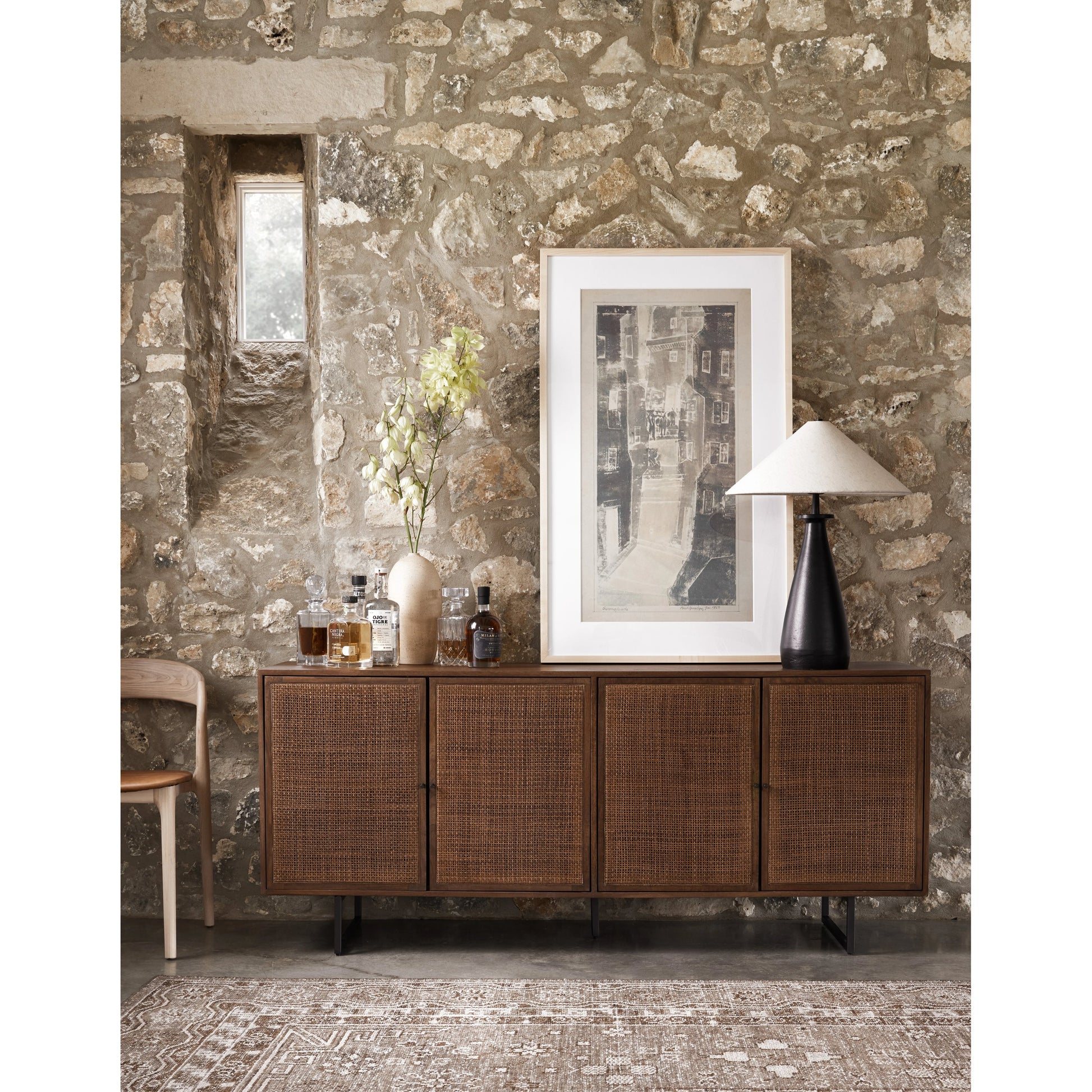 Carmel Sideboard by Four Hands. Made from unique in a coastal style.