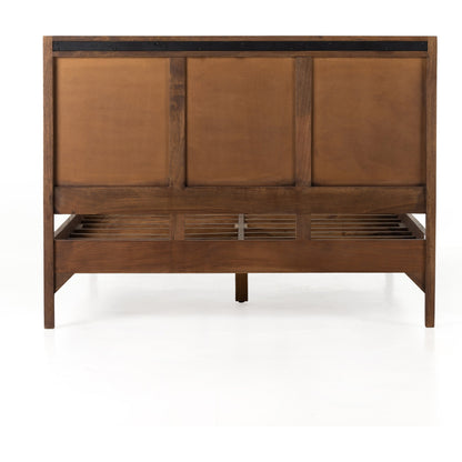 Sydney Bed by Four Hands. Made from cane, solid mango in a modern style.